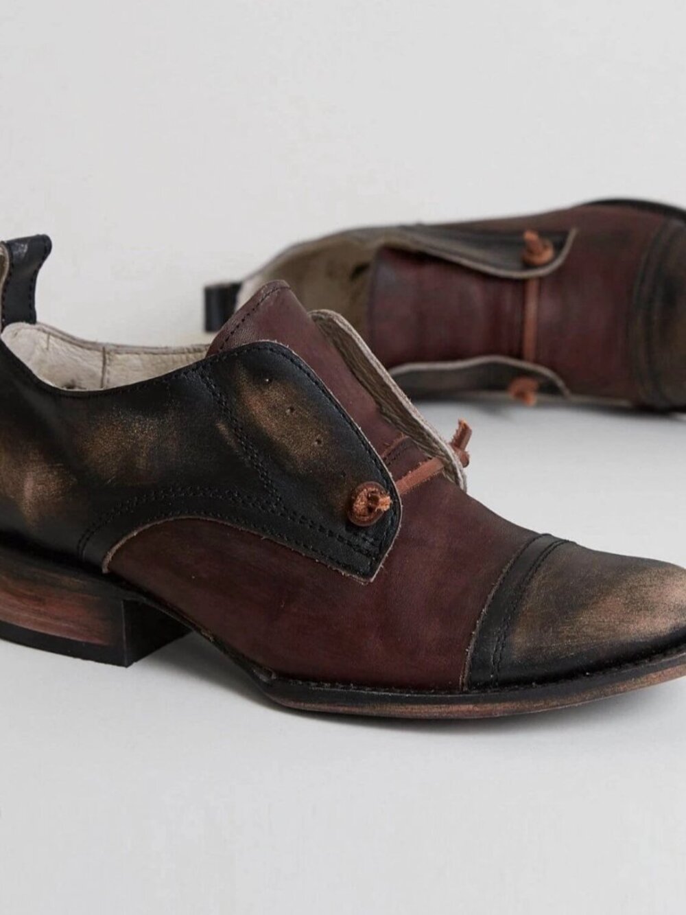 Freebird Mabel Leather Oxford Loafer Size 9